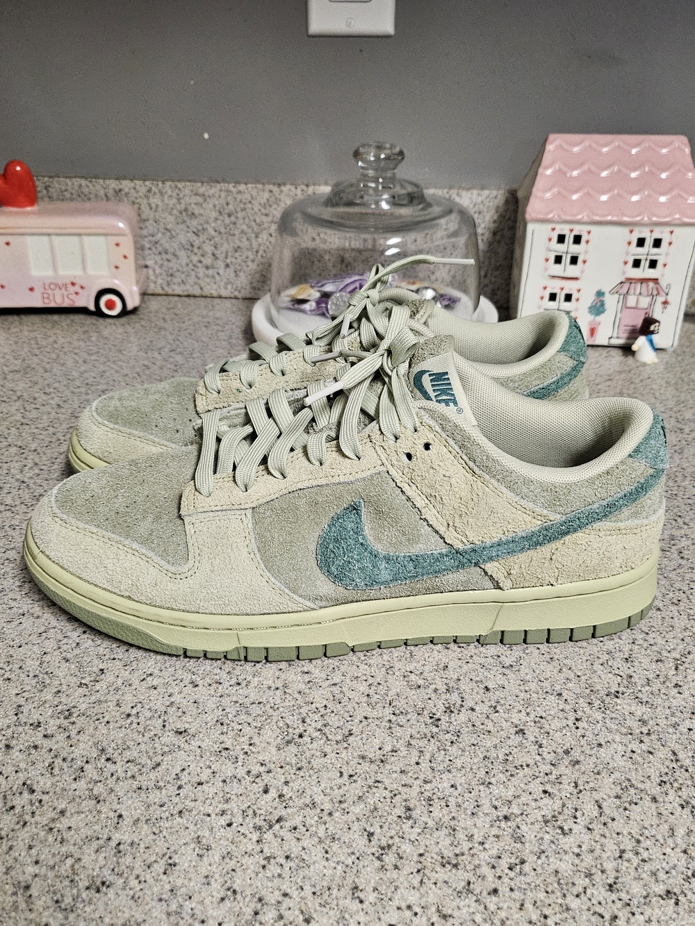 Nike Dunk Low 'Olive Aura'Women's - HJ7291-371  Authentic
